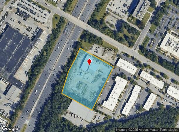 1400 Joh Ave, Halethorpe, MD Parcel Map