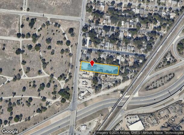  1990 Cupples Rd, San Antonio, TX Parcel Map