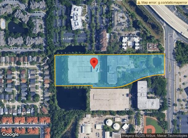  495 N Keller Rd, Maitland, FL Parcel Map