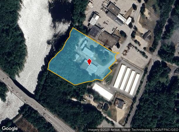  44 Strawberry Ave, Lewiston, ME Parcel Map