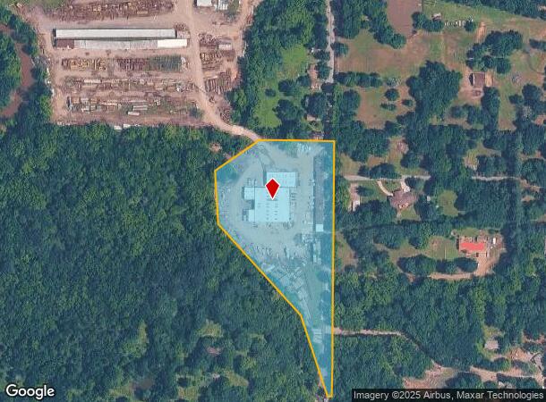  2553 S 55Th St E, Muskogee, OK Parcel Map