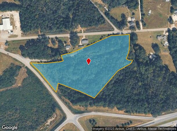 1261 Whitfield Rd, Fair Play, SC Parcel Map