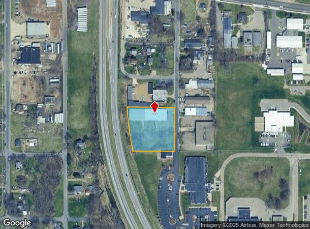  1330 Healy St, Kalamazoo, MI Parcel Map