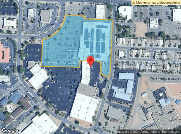  11120 Lomas Blvd Ne, Albuquerque, NM Parcel Map