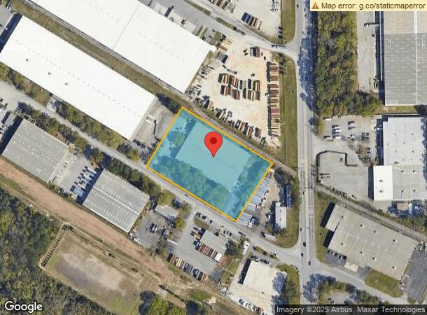  1002 Trident St, Hanahan, SC Parcel Map