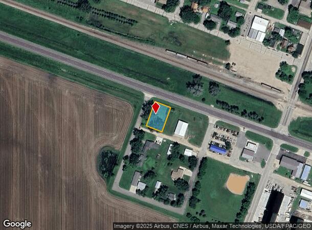 222 Park Ave Sw, Pennock, MN Parcel Map
