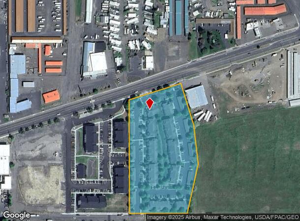 2222 Isaacs Ave, Walla Walla, WA Parcel Map