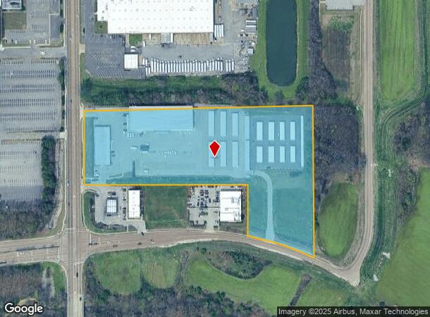  214 S Byhalia Rd, Collierville, TN Parcel Map