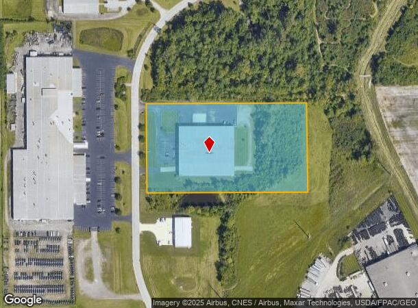 2501 Central Point Pky, Lima, OH Parcel Map