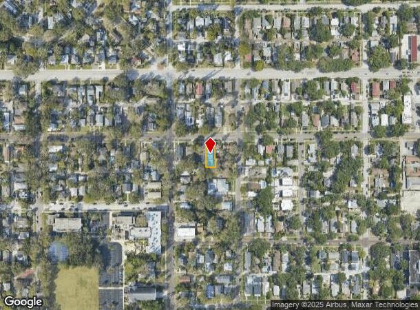  1110 21St Ave N, Saint Petersburg, FL Parcel Map
