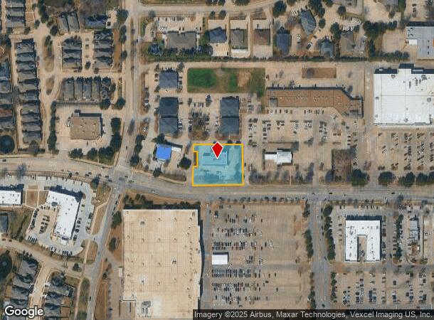  3908 Glade Rd, Colleyville, TX Parcel Map