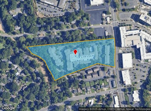  1450 Estates Ave, Charlotte, NC Parcel Map