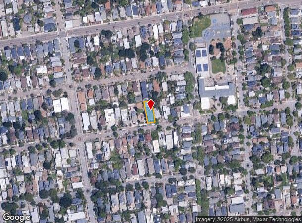 1635 Prince St, Berkeley, CA Parcel Map