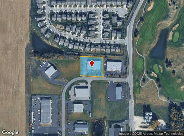  1632 Amy Ln, Franklin, IN Parcel Map