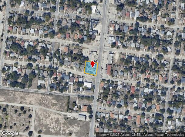 1415 Cupples Rd, San Antonio, TX Parcel Map