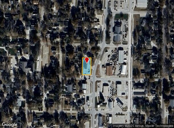809 N Chestnut St, Wahoo, NE Parcel Map
