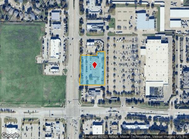 210 N Custer Rd, Mckinney, TX Parcel Map