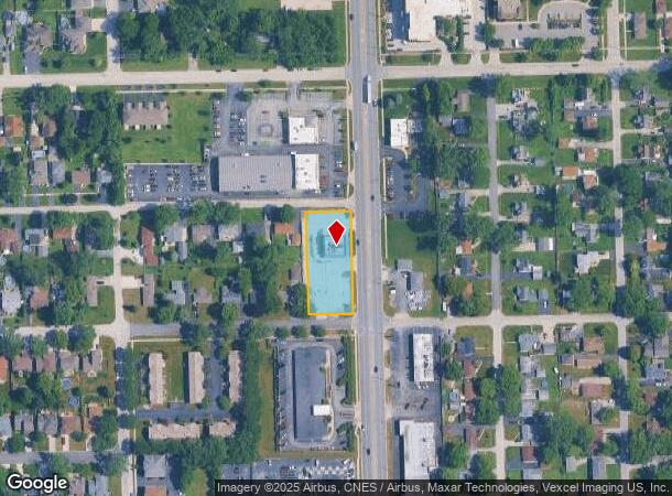  14340 Cicero Ave, Midlothian, IL Parcel Map