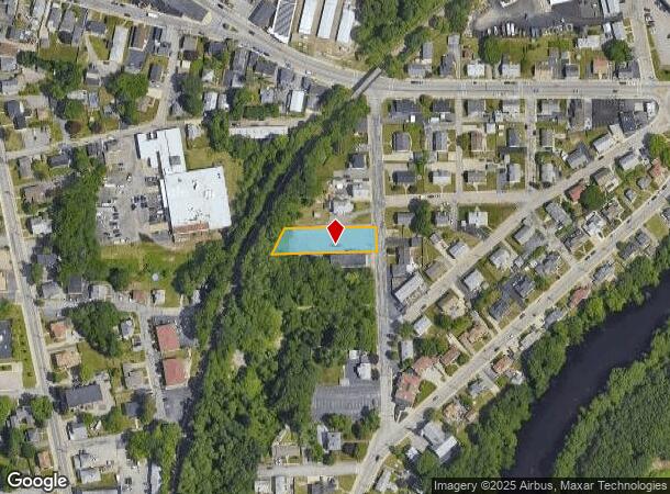 12 Bridge St, West Warwick, RI Parcel Map