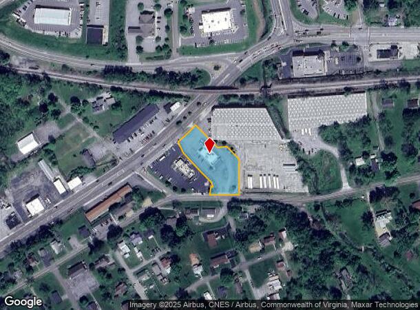 794 W Main St, Abingdon, VA Parcel Map