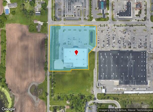 8757 Delta Market Dr, Lansing, MI Parcel Map