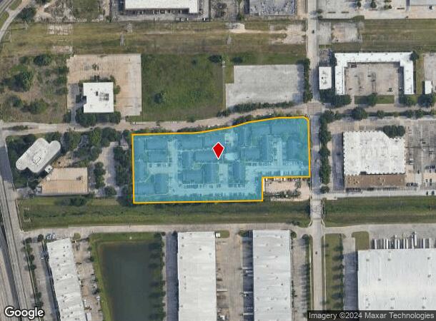  90 Northpoint Dr, Houston, TX Parcel Map