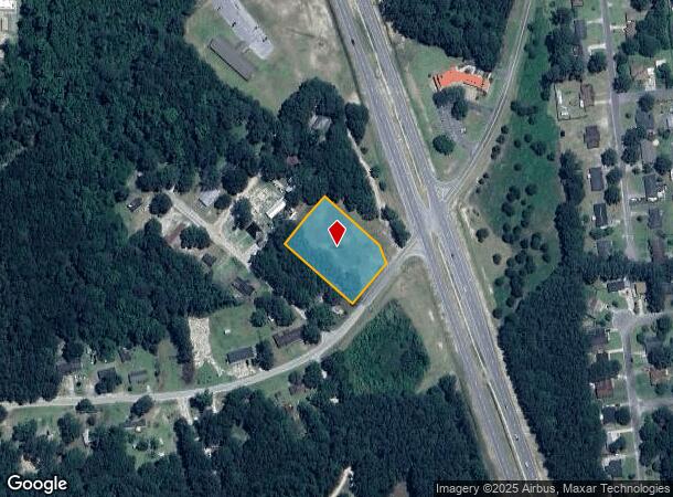 576 W Third St, Springfield, GA Parcel Map
