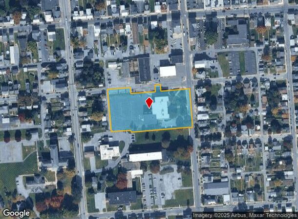 101 S Railroad St, Myerstown, PA Parcel Map