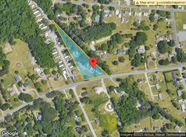  25416 Cox Rd, Petersburg, VA Parcel Map