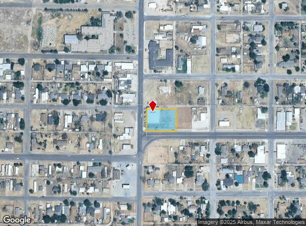  1515 Houston St, Levelland, TX Parcel Map