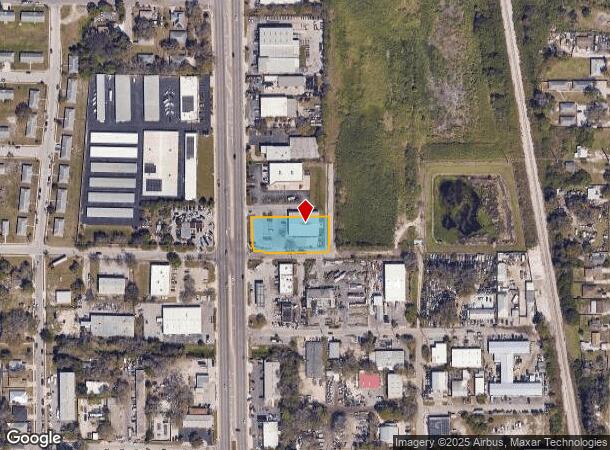  2128 N Washington Blvd, Sarasota, FL Parcel Map