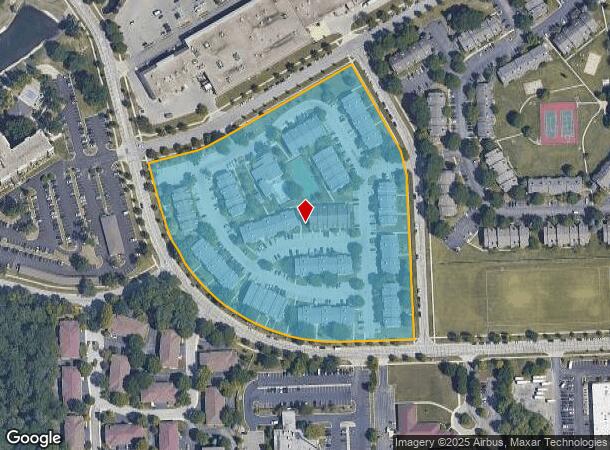  720 Benedetti Dr, Naperville, IL Parcel Map