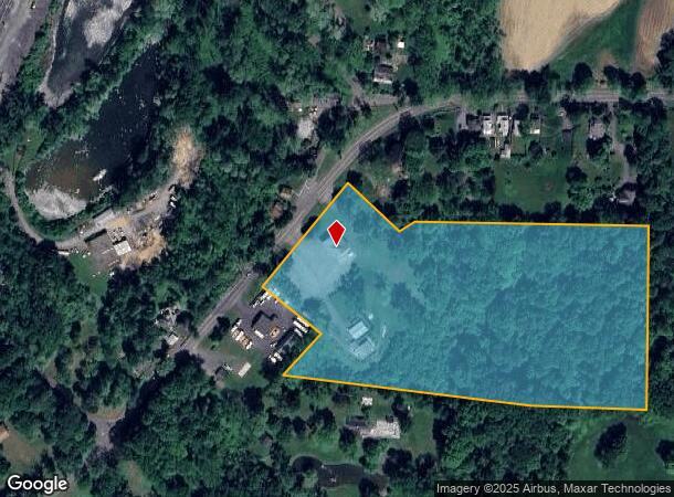  348 Rhinecliff Rd, Rhinebeck, NY Parcel Map