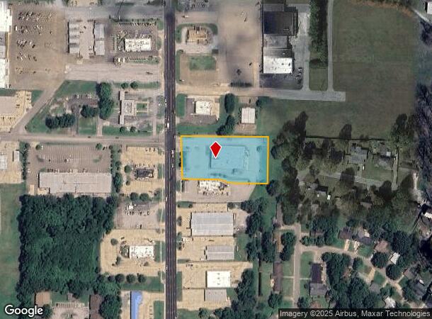 2110 N Washington St, Forrest City, AR Parcel Map