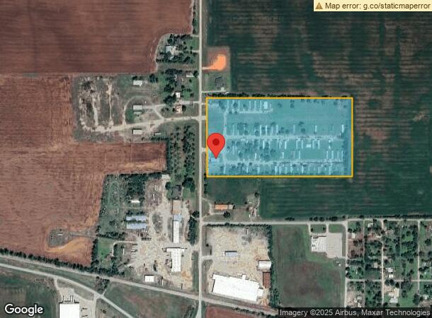  1320 N 16Th St, Chickasha, OK Parcel Map