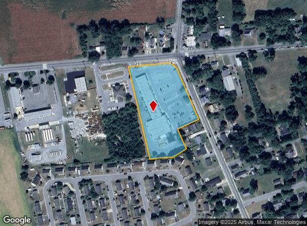  628 Mulberry St, Milton, DE Parcel Map