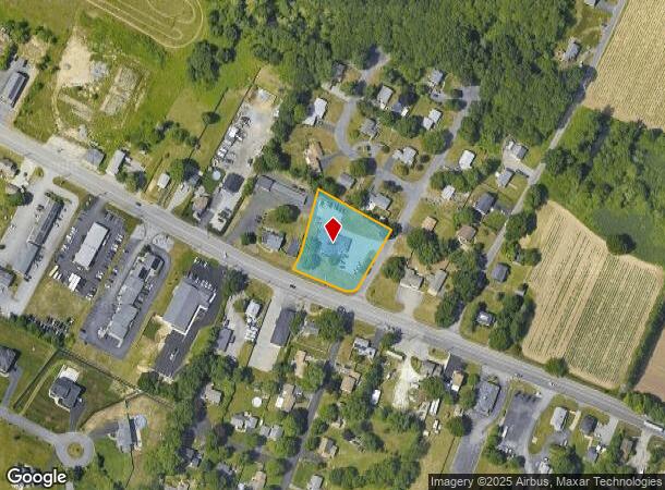  1590 Fall River Ave, Seekonk, MA Parcel Map
