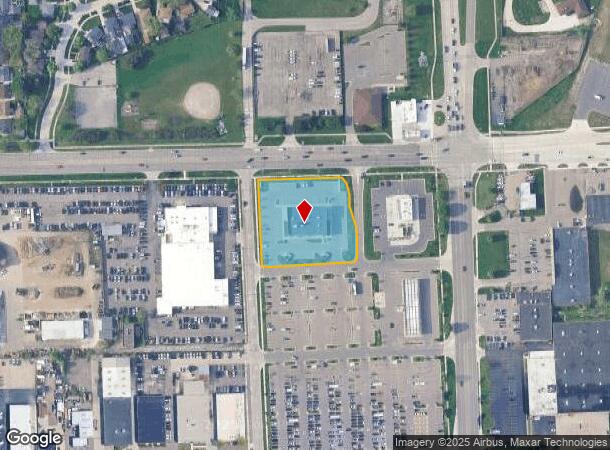 2100 E 12 Mile Rd, Royal Oak, MI Parcel Map