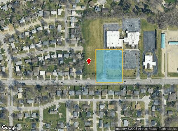  1701 E Ireland Rd, South Bend, IN Parcel Map
