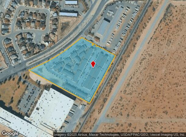 9924 Railroad Dr, El Paso, TX Parcel Map