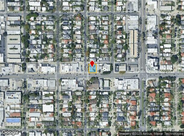  6721 Melrose Ave, Los Angeles, CA Parcel Map