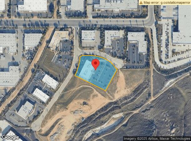  588 Technology Ct, Riverside, CA Parcel Map