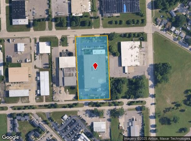1720 Dove St, Port Huron, MI Parcel Map