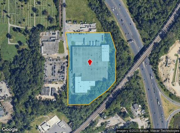 3901 Washington Blvd, Halethorpe, MD Parcel Map