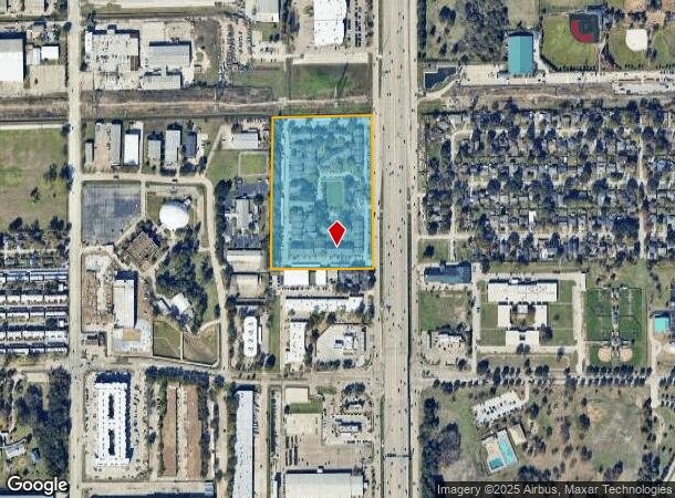  2401 W Sam Houston Pkwy N, Houston, TX Parcel Map