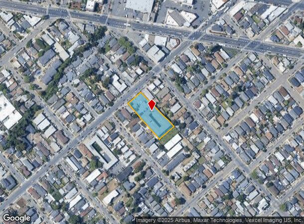 2328 Seminary Ave, Oakland, CA Parcel Map