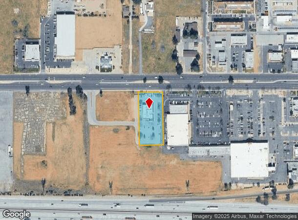 1585 E Sixth St, Beaumont, CA Parcel Map