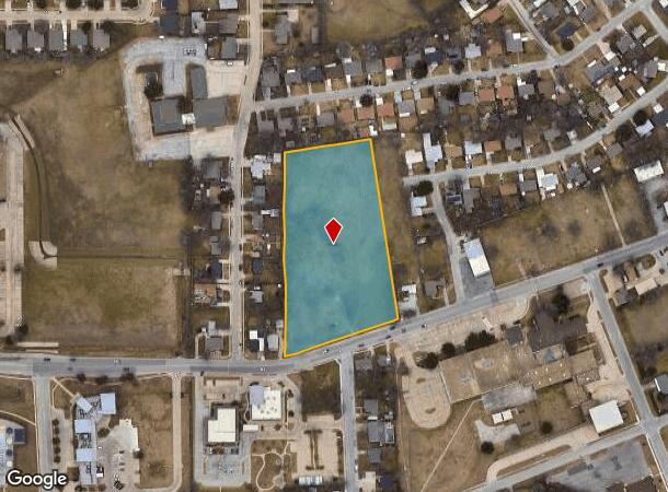  320 W Mcleroy Blvd, Saginaw, TX Parcel Map