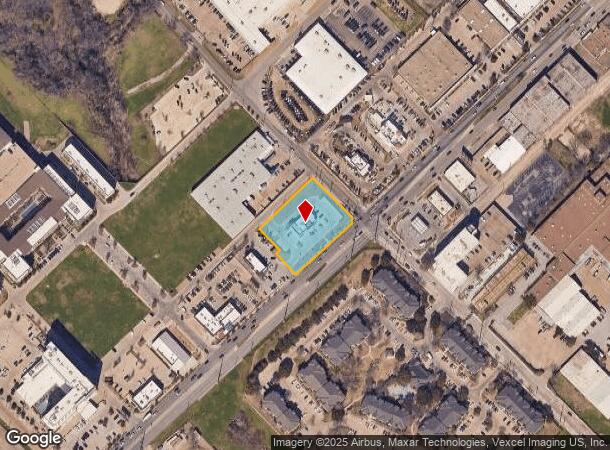 2475 W Mockingbird Ln, Dallas, TX Parcel Map