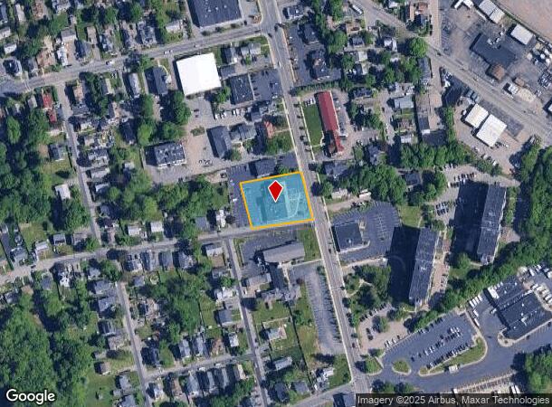  1351 Main St, Brockton, MA Parcel Map